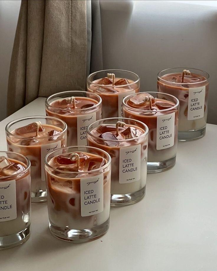Coffee isiced latte candles - Image 1