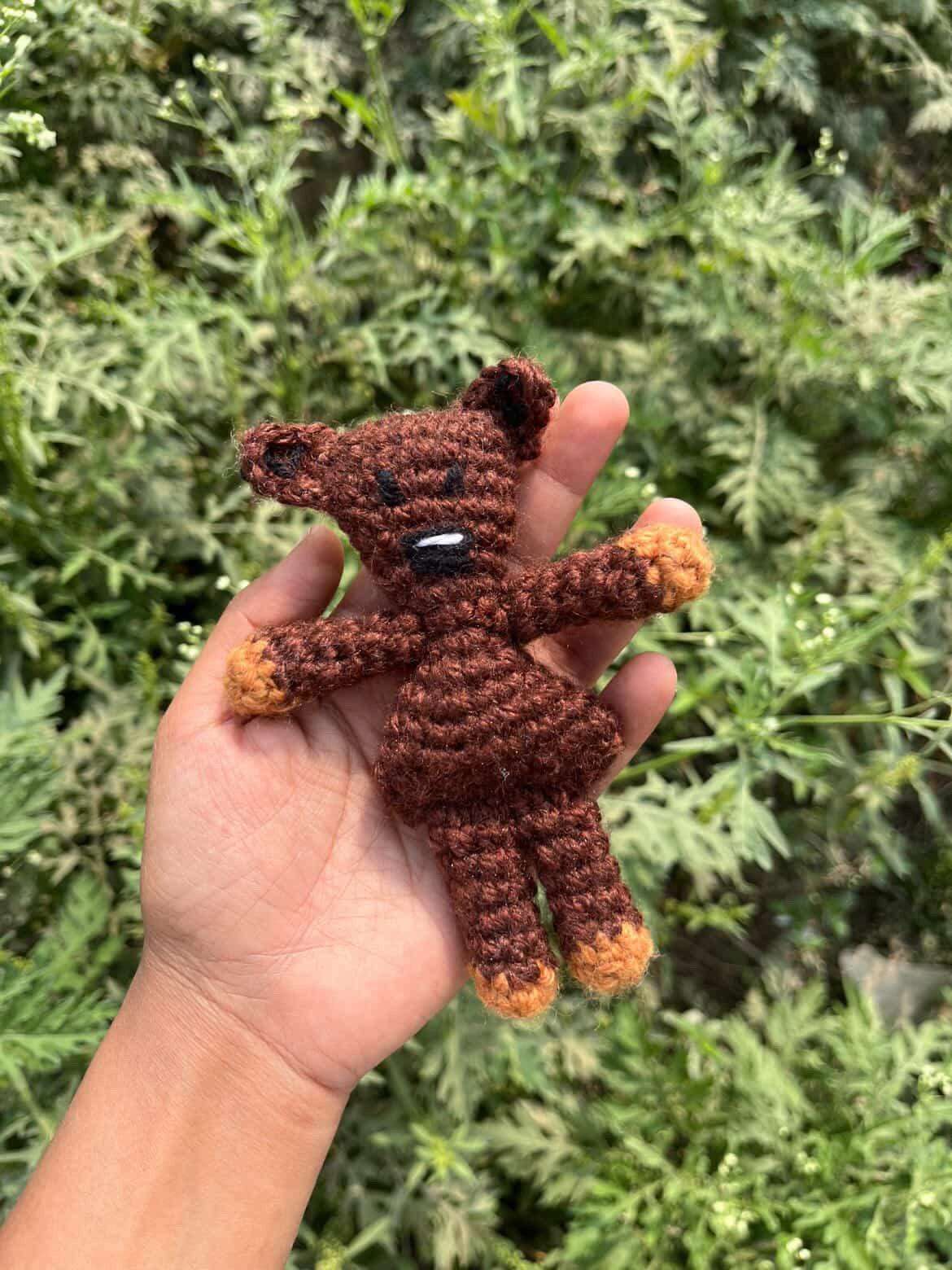 Mr bean Teddy keychain - Image 1