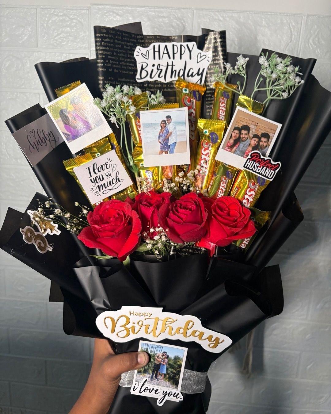 Photo and chocolate bouquet - Thumbnail 2