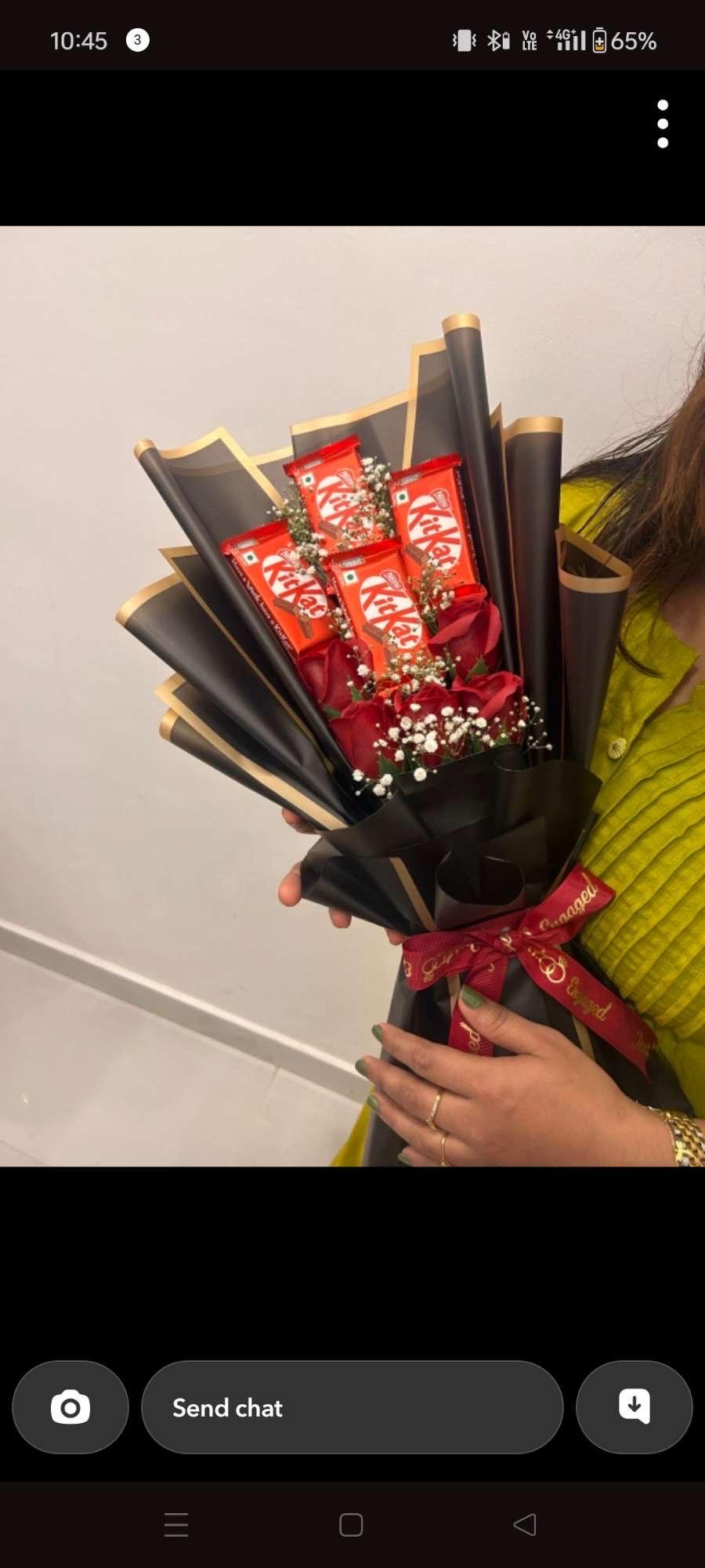 Choloate and rose bouquet - Image 1